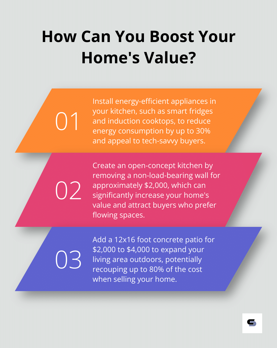 Infographic: How Can You Boost Your Home's Value? - best home renovations for resale value