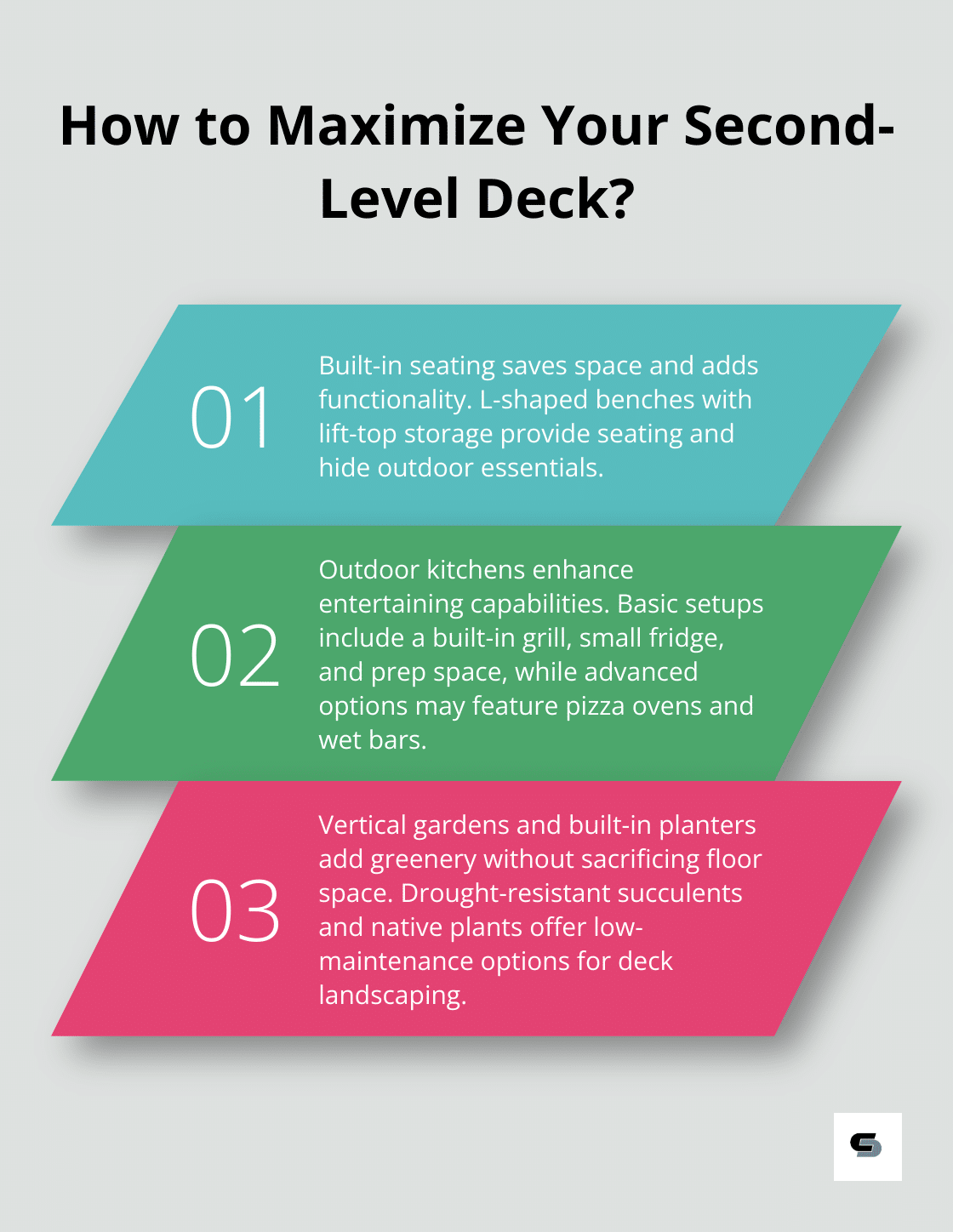 Infographic: How to Maximize Your Second-Level Deck? - second level deck ideas